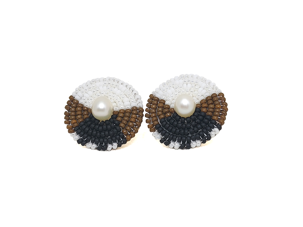 Little Mocha Earrings- Celebrating Contemporary Design and Native American Heritage