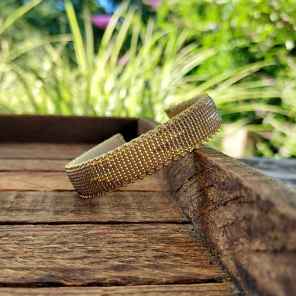 Etkie Bracelet - Aasha Glass Cuff Small 