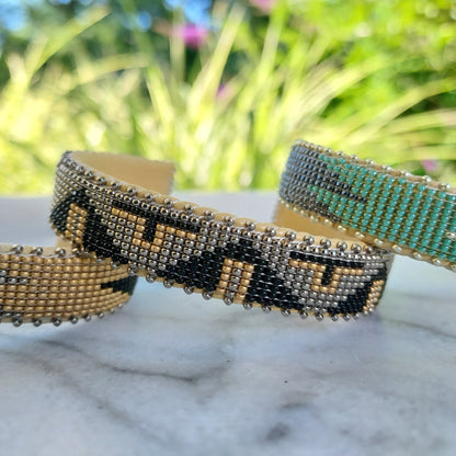 Etkie Bracelet - Canyon Glass Cuff Small